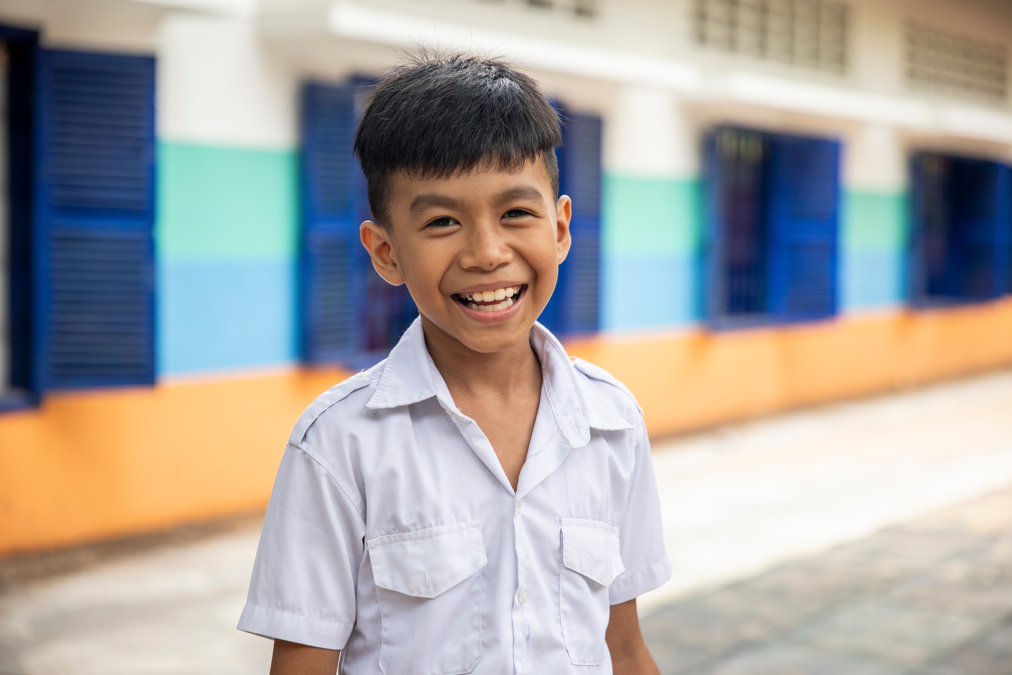Students learning at Rabbit School