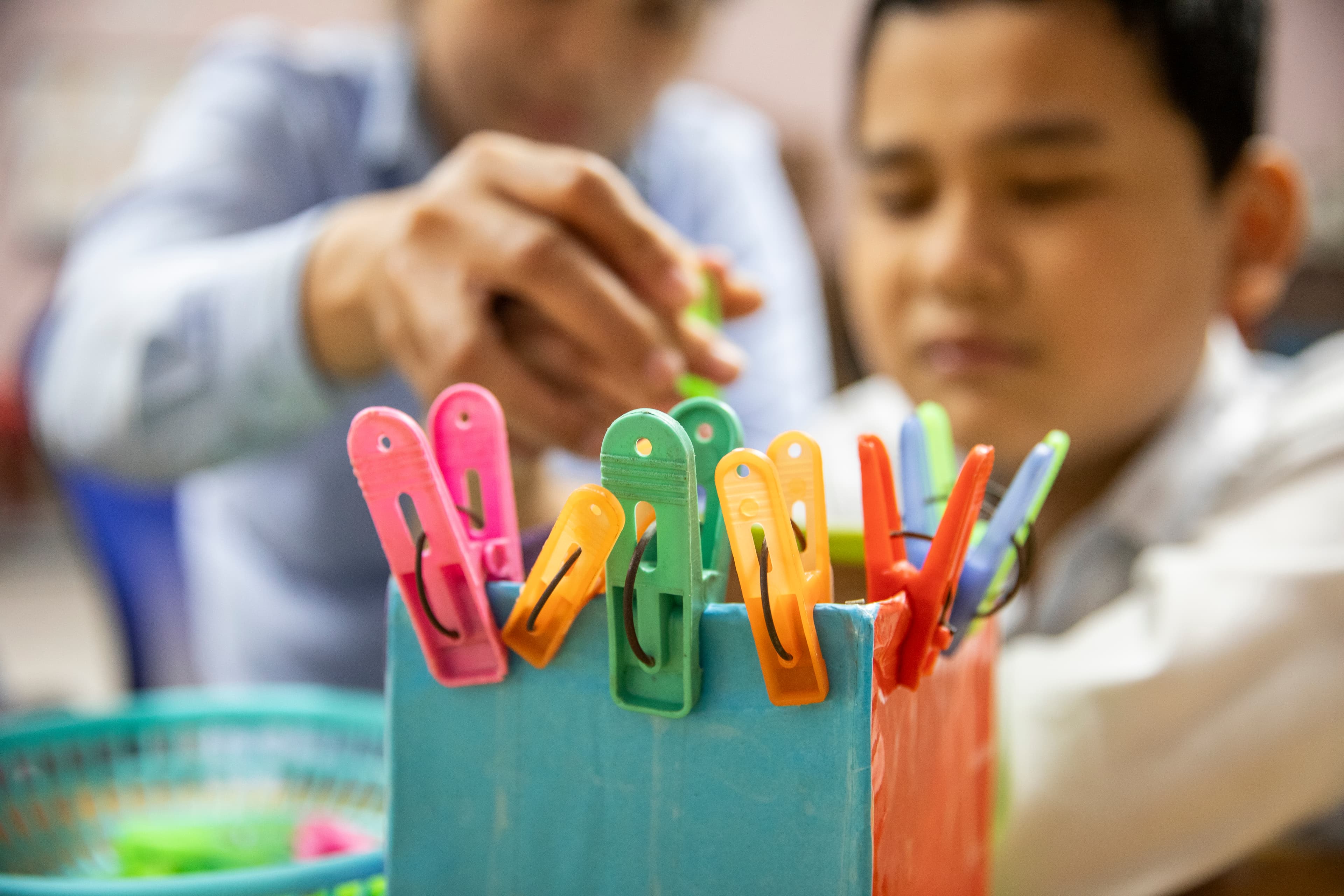 Vocational training program at Rabbit School