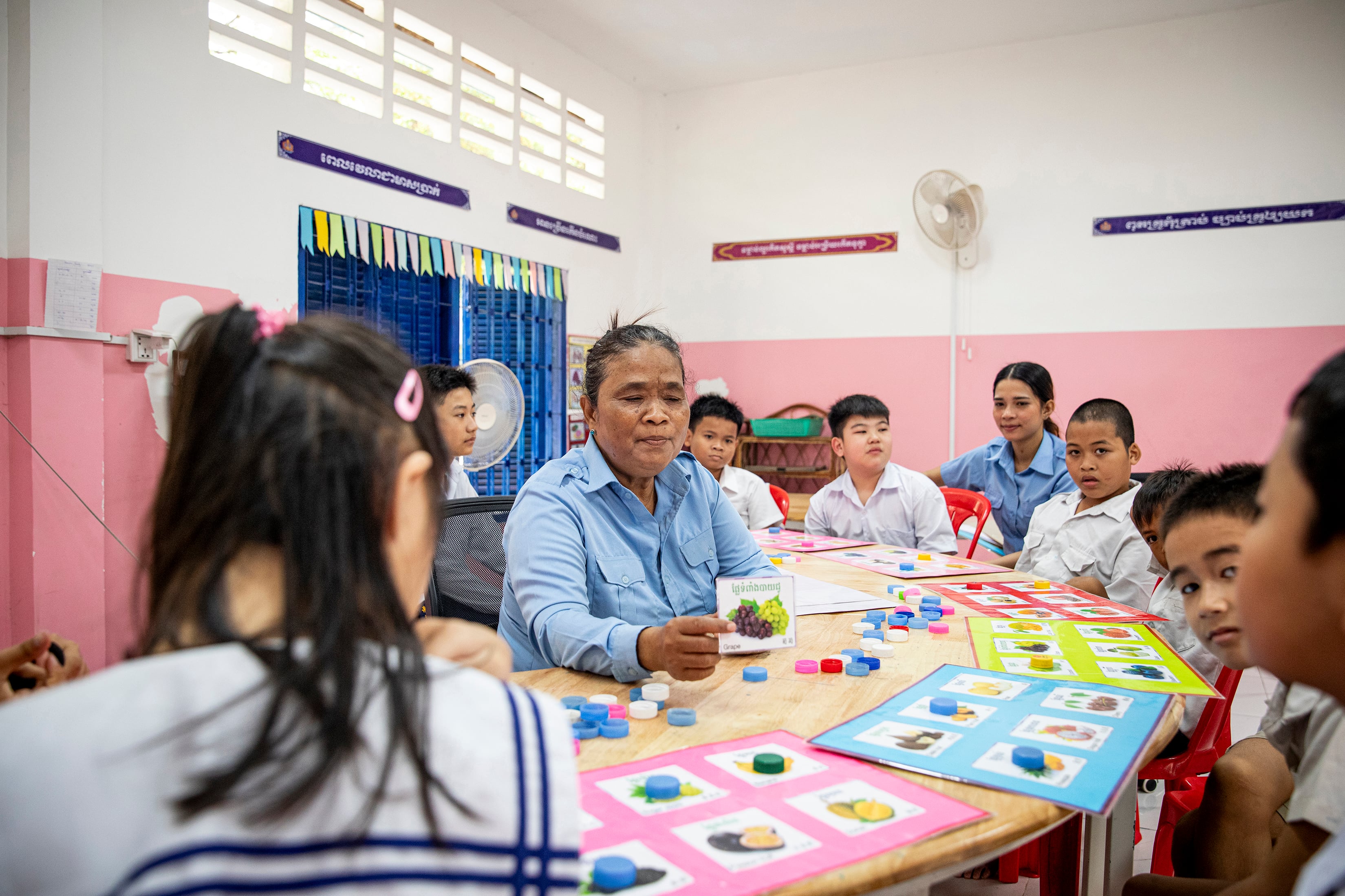 Children learning together at Rabbit School
